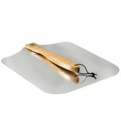 14 in. x 16 in. Aluminum Foldable Pizza Peel with Wood Handle by Honey-Can-Do -Cheap Bakeware Store honey can do pizza pans kch 08436 c3 1000