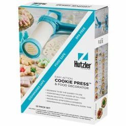 23-Piece Cookie Press and Food Decorator Set by Hutzler -Cheap Bakeware Store hutzler cookie cutters 3696 1f 1000