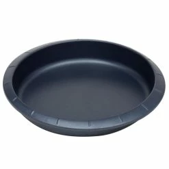Textured Indigo Non-Stick Round Carbon Steel Pan by Michael Graves Design