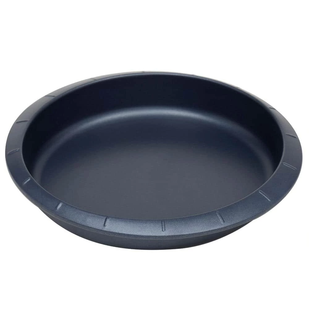 Textured Indigo Non-Stick Round Carbon Steel Pan by Michael Graves Design 1 Textured Indigo Non-Stick Round Carbon Steel Pan by Michael Graves Design