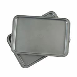 2 Pack Large Nonstick Baking Sheet by Kitchen Details -Cheap Bakeware Store kitchen details baking sheets 28219 1f 1000
