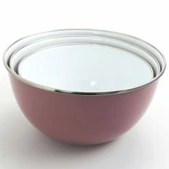 Plaza Cafe 3-Piiece Lavender Mixing Bowl Set with Lids by Gibson Home -Cheap Bakeware Store lavender gibson home mixing bowls 985111742m 44 1000