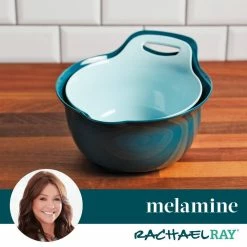 Tools and Gadgets 2-Piece Light Blue and Teal Nesting Mixing Bowl Set by Rachael Ray -Cheap Bakeware Store light blue and teal rachael ray mixing bowls 47646 4f 1000