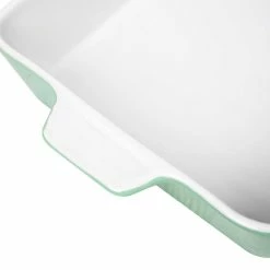 5 Qt. Ceramic Oblong Baking Dish, Light Blue by Mind Reader -Cheap Bakeware Store light blue ceramic mind reader casserole dishes cass13 blu fa 1000