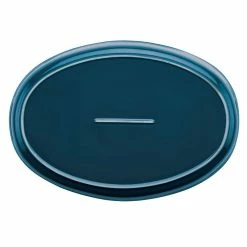 Ceramics 2-Piece Marine Blue Bubble and Brown Oval Baker Set by Rachael Ray -Cheap Bakeware Store marine blue rachael ray baking dishes 47656 1d 1000