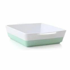 2-Piece Mint Dual-Tone Stoneware Baker Bakeware Set by MARTHA STEWART -Cheap Bakeware Store mint bakeware sets 985118782m 1f 1000