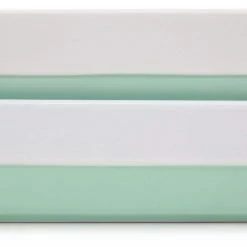 2-Piece Mint Dual-Tone Stoneware Baker Bakeware Set by MARTHA STEWART -Cheap Bakeware Store mint bakeware sets 985118782m 44 1000