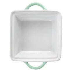 Mini Stoneware Casserole with Lid in Mint by MARTHA STEWART -Cheap Bakeware Store mint casserole dishes 985118800m 1f 1000