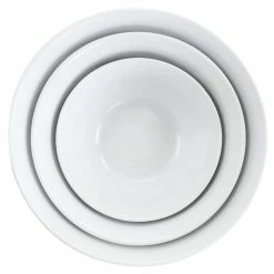 3-Piece Stoneware Duo-Tone Nesting Mixing Bowl Set in Mint and White by MARTHA STEWART -Cheap Bakeware Store mint martha stewart mixing bowls 985118711m 4f 1000