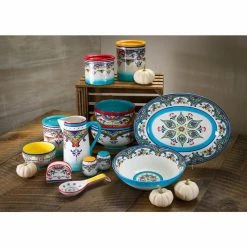 Zanzibar 3-Piece Mixing Bowl Set by Euro Ceramica -Cheap Bakeware Store multicolor euro ceramica mixing bowls ya zb 1006 1f 1000