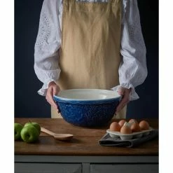 Nautical Navy 4.25qt Mixing Bowl by Mason Cash 5 Nautical Navy 4.25qt Mixing Bowl by Mason Cash -Cheap Bakeware Store navy blue mason cash mixing bowls 2002 152u 31 1000