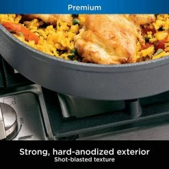 Foodi 12 in. NeverStick Premium Fry Pan by NINJA -Cheap Bakeware Store ninja baking sheets c30030 44 1000