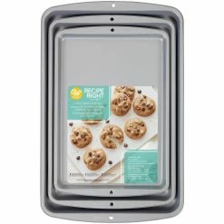 Recipe Right 3-Piece Cookie Sheet Set by WILTON:Wilton 12 Recipe Right 3-Piece Cookie Sheet Set by WILTON:Wilton -Cheap Bakeware Store non stick wilton wilton bakeware sets 2105 975 fa 1000