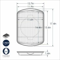Oven Crisp Baking Tray by Nordic Ware -Cheap Bakeware Store nordic ware baking sheets 45029m 76 1000