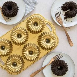 Brilliance Bundt Pan by Nordic Ware -Cheap Bakeware Store nordic ware baking sheets 93377m 31 1000