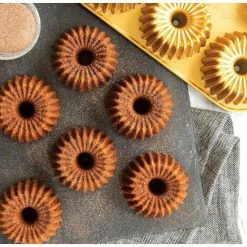 Brilliance Bundt Pan by Nordic Ware -Cheap Bakeware Store nordic ware baking sheets 93377m 44 1000