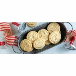Holiday Cast Cookie Stamps by Nordic Ware -Cheap Bakeware Store nordic ware cookie cutters 01236m 1f 1000
