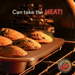 6-Pieces Kitchen Oven Baking Pans - Non-Stick Bake Tray Sheet Bakeware Set by NutriChef -Cheap Bakeware Store nutrichef baking sheets ncbk6tr7 5 1f 1000