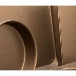 6-Pieces Kitchen Oven Baking Pans - Non-Stick Bake Tray Sheet Bakeware Set by NutriChef -Cheap Bakeware Store nutrichef baking sheets ncbk6tr7 5 76 1000