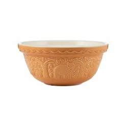 In The Forest Bear Ochre S24 Mixing Bowl by Mason Cash