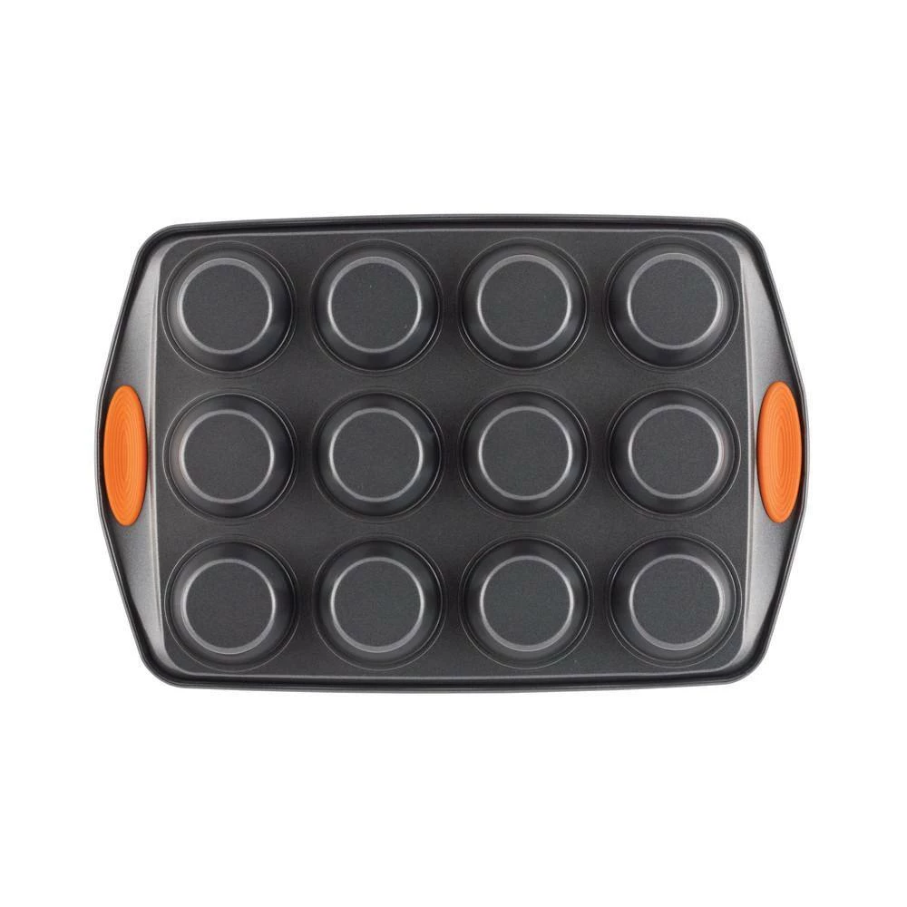 Oven Lovin' 12-Cup Aluminum Muffin Pan by Rachael Ray 3 Oven Lovin' 12-Cup Aluminum Muffin Pan by Rachael Ray - Image 3