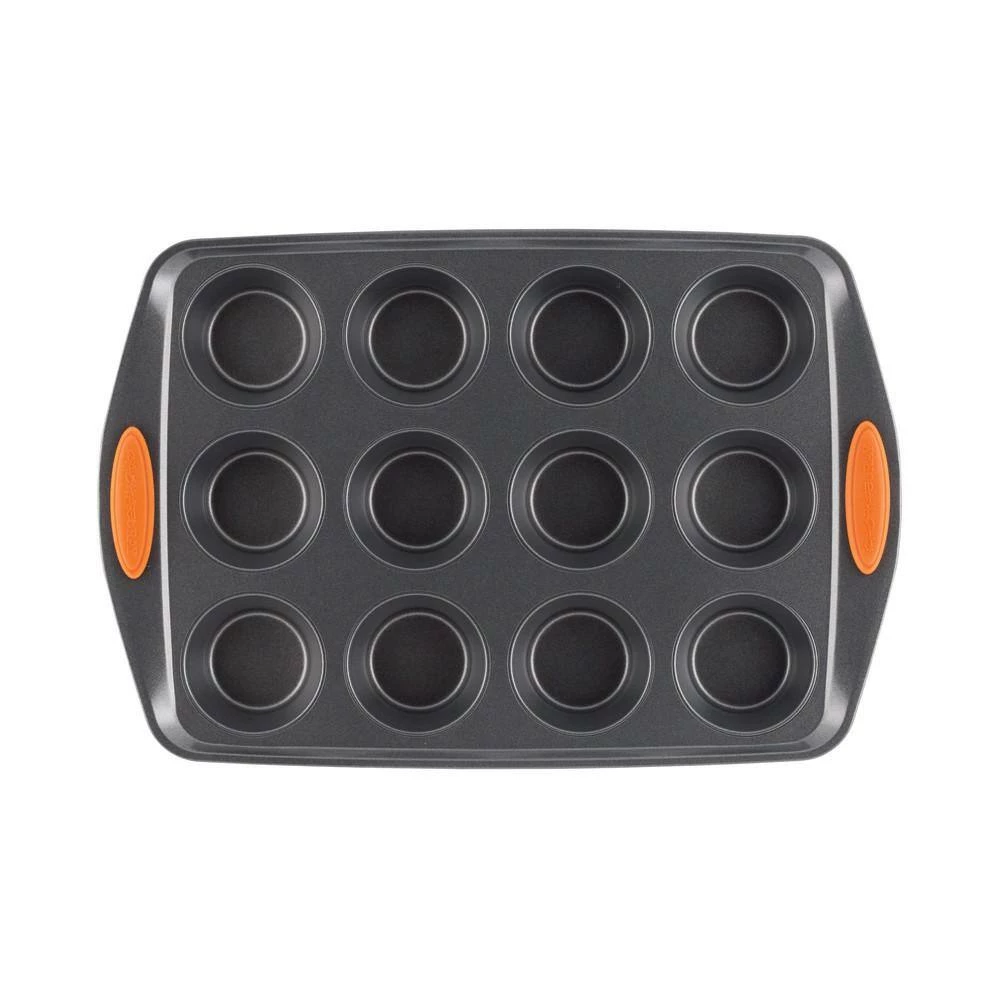 Oven Lovin' 12-Cup Aluminum Muffin Pan by Rachael Ray 2 Oven Lovin' 12-Cup Aluminum Muffin Pan by Rachael Ray - Image 2