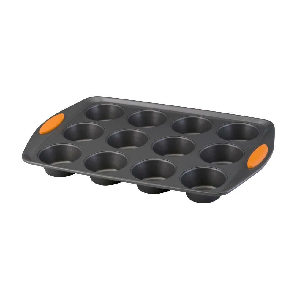 Oven Lovin' 12-Cup Aluminum Muffin Pan by Rachael Ray 4 Oven Lovin' 12-Cup Aluminum Muffin Pan by Rachael Ray - Image 4