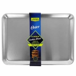 15 in. x 10.5 in. Baker's Glee Aluminum Cookie Sheet by Oster 12 15 in. x 10.5 in. Baker's Glee Aluminum Cookie Sheet by Oster -Cheap Bakeware Store oster baking sheets 985115189m fa 1000