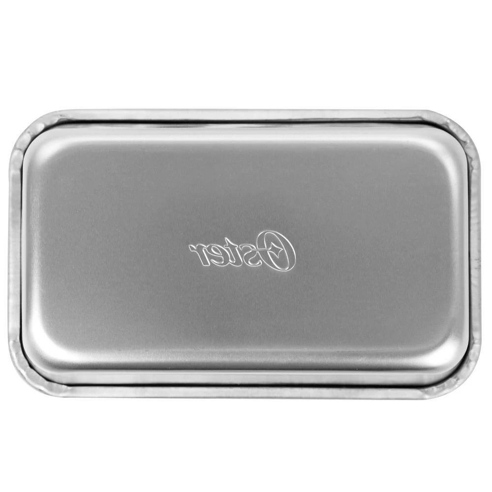 Baker's Glee 9 in. x 5.3 in. Aluminum Rectangle Loaf Pan by Oster 3 Baker's Glee 9 in. x 5.3 in. Aluminum Rectangle Loaf Pan by Oster - Image 3