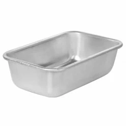 Baker's Glee 9 in. x 5.3 in. Aluminum Rectangle Loaf Pan by Oster