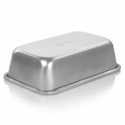 Baker's Glee 9 in. x 5.3 in. Aluminum Rectangle Loaf Pan by Oster 9 Baker's Glee 9 in. x 5.3 in. Aluminum Rectangle Loaf Pan by Oster -Cheap Bakeware Store oster bread pans loaf pans 985115193m c3 1000