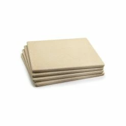 Pizza Grill Stone Tiles (Set of 4) by Outset