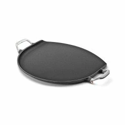 1-Piece Cast Iron 14 in. Pizza Iron by Outset