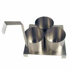 4-1/2 in. Funnel Cake Mold Ring with Base Plate by Paragon