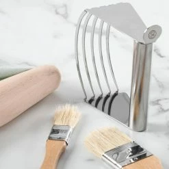 4-Piece Wood and Stainless Steel Baking Gadget Set by MARTHA STEWART -Cheap Bakeware Store pastry tools 985118772m 4f 1000