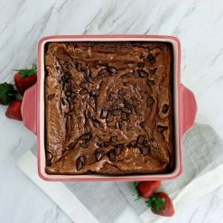 Goji Blossom 2 qt. Square Stoneware Baker Pan in Pink by Spice BY TIA MOWRY 15 Goji Blossom 2 qt. Square Stoneware Baker Pan in Pink by Spice BY TIA MOWRY -Cheap Bakeware Store pink baking dishes 985118435m 31 1000