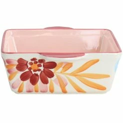 Goji Blossom 2 qt. Square Stoneware Baker Pan in Pink by Spice BY TIA MOWRY 10 Goji Blossom 2 qt. Square Stoneware Baker Pan in Pink by Spice BY TIA MOWRY -Cheap Bakeware Store pink baking dishes 985118435m 4f 1000