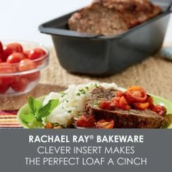 Nonstick Bakeware 9 in. x 5 in. Loaf Pan by Rachael Ray -Cheap Bakeware Store rachael ray bread pans loaf pans 47364 4f 1000