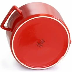 3 qt. Casserole with Lid in Red by MARTHA STEWART -Cheap Bakeware Store red casserole dishes 985118705m 1f 1000