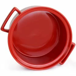 3 qt. Casserole with Lid in Red by MARTHA STEWART -Cheap Bakeware Store red casserole dishes 985118705m 4f 1000