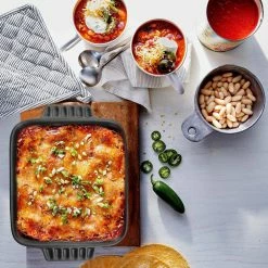 Denhoff Ribbed 8 in. Square Stoneware Nonstick Casserole Dish in Red by Crock-Pot -Cheap Bakeware Store red crock pot casserole dishes 986100817m 31 1000