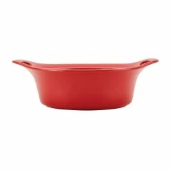3-Piece Red Ceramics Bakeware Set with Lid by Rachael Ray -Cheap Bakeware Store red rachael ray bakeware sets 48422 76 1000