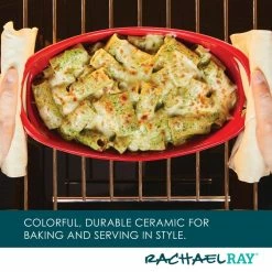 Bubble and Brown 2-Piece Oval Ceramic Baker Set by Rachael Ray 16 Bubble and Brown 2-Piece Oval Ceramic Baker Set by Rachael Ray -Cheap Bakeware Store red rachael ray bakeware sets 55098 4f 1000