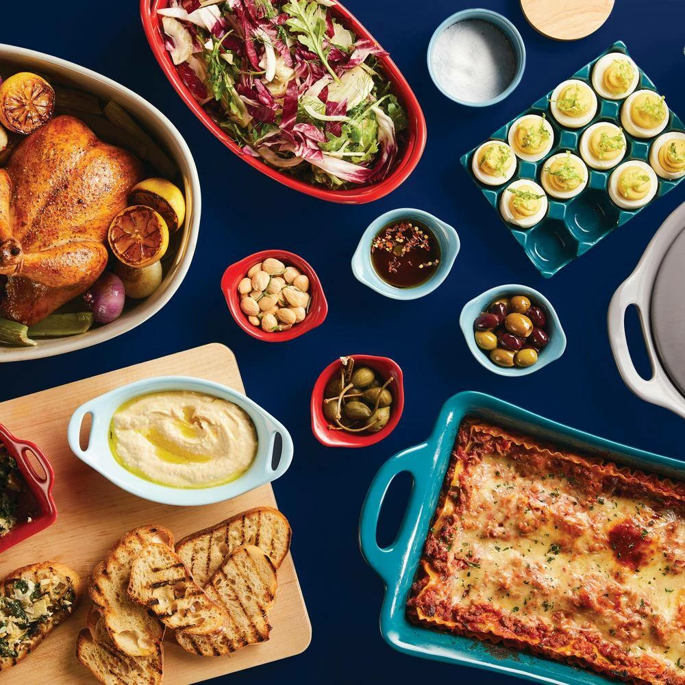 Bubble and Brown 2-Piece Oval Ceramic Baker Set by Rachael Ray 10 Bubble and Brown 2-Piece Oval Ceramic Baker Set by Rachael Ray - Image 10