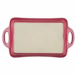 9 in. x 13 in. Red Ceramics Rectangular Baker by Rachael Ray 13 9 in. x 13 in. Red Ceramics Rectangular Baker by Rachael Ray -Cheap Bakeware Store red rachael ray baking dishes 47856 1d 1000