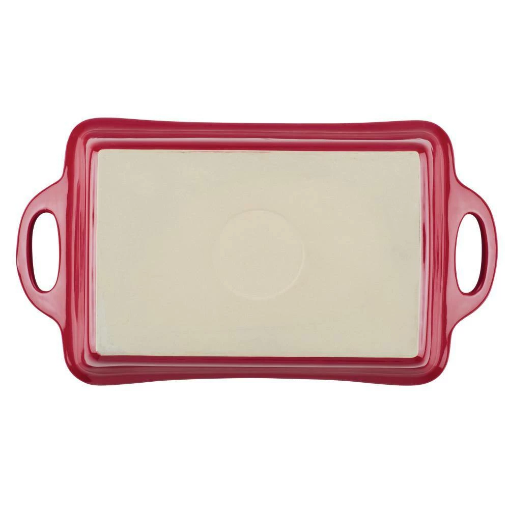 9 in. x 13 in. Red Ceramics Rectangular Baker by Rachael Ray 3 9 in. x 13 in. Red Ceramics Rectangular Baker by Rachael Ray - Image 3