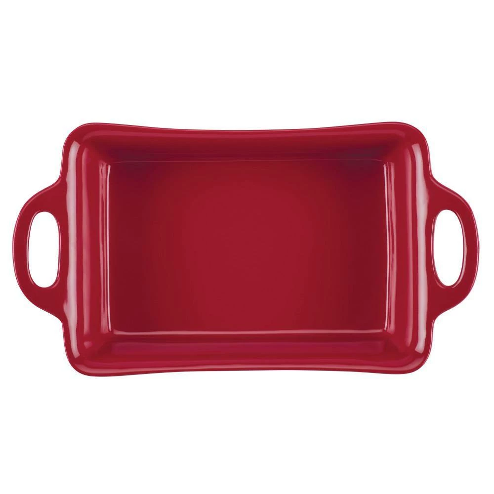 9 in. x 13 in. Red Ceramics Rectangular Baker by Rachael Ray 2 9 in. x 13 in. Red Ceramics Rectangular Baker by Rachael Ray - Image 2