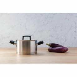 Ron 8 in. Stainless Steel Casserole Dish with Lid by BergHOFF -Cheap Bakeware Store satin berghoff casserole dishes 3900023 31 1000