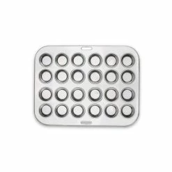 Stainless Steel Mini Muffin Pan, 24 Cup by Fox Run