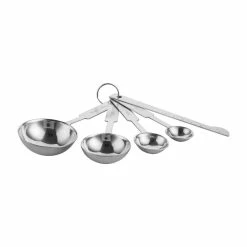 Measuring Spoon Set, 5-Piece by Fox Run 14 Measuring Spoon Set, 5-Piece by Fox Run -Cheap Bakeware Store silver fox run measuring cups measuring spoons 4828 76 1000